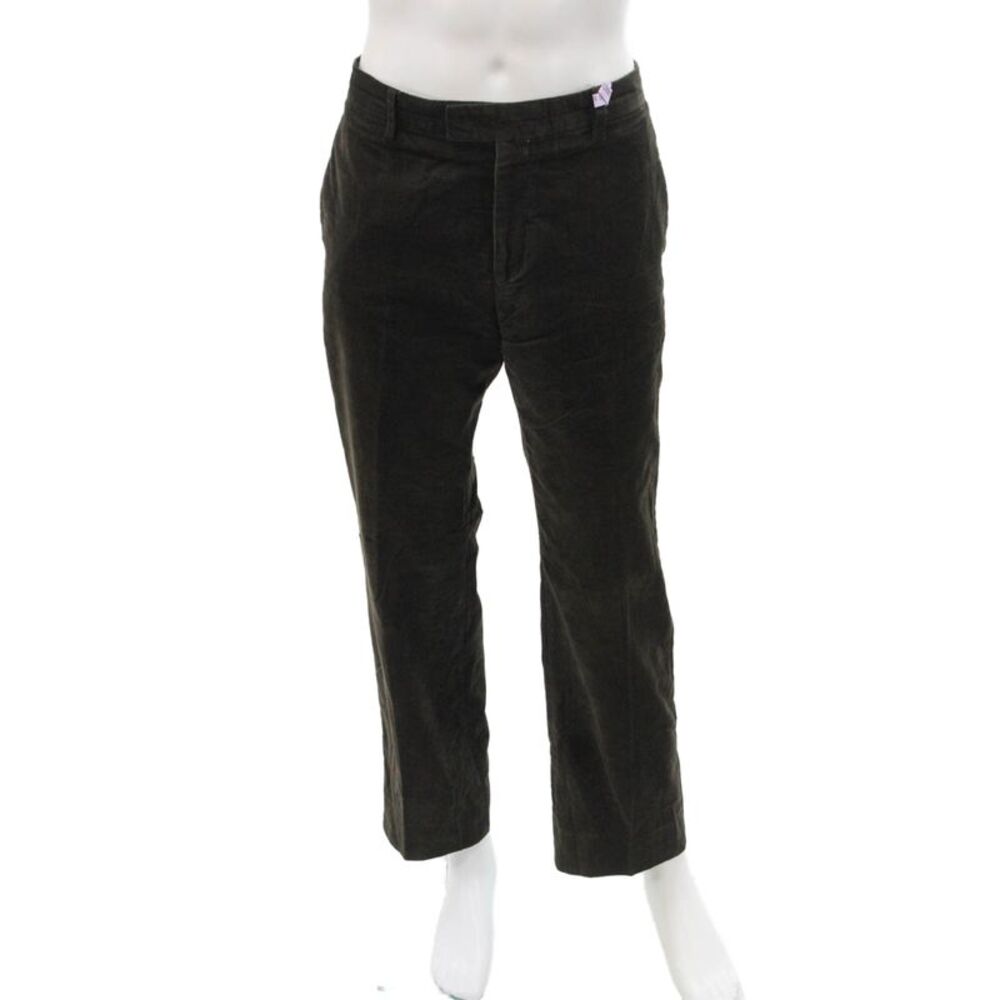 Marc Jacobs Mens Brown Dress Pants 100% Cotton Hook & Eye Size 52